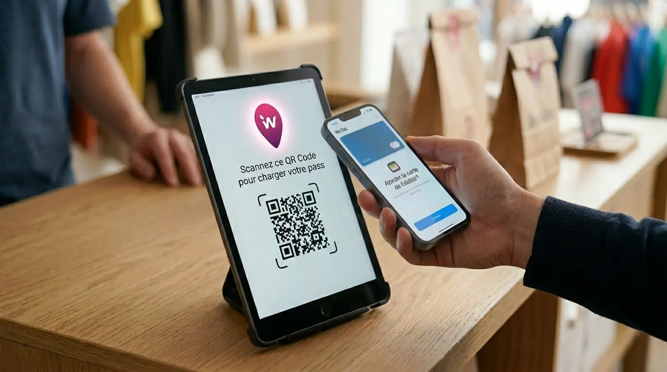 Wallet mobile compatible iPhone, Samsung et Google Pixel - aucune appli à télécharger